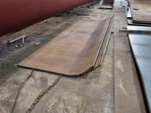 New steel plate