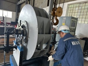 Cân bằng động cánh quạt