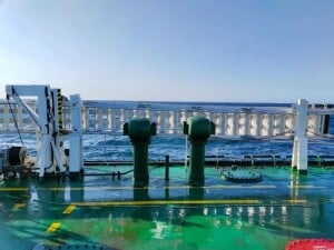 Gangway ladder repair